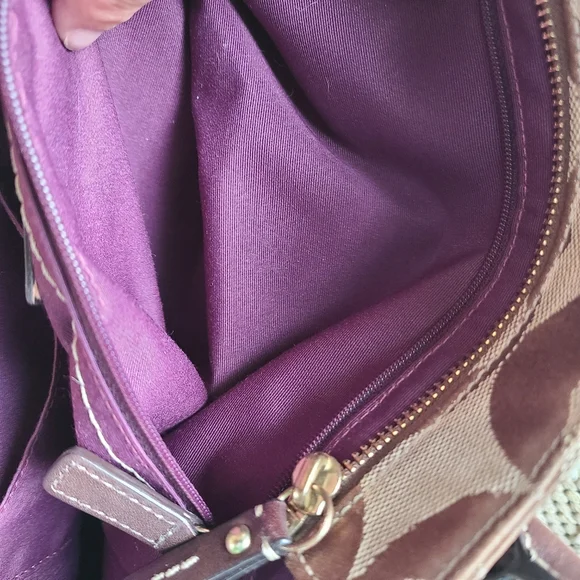 Coach Hamptons Madeline Signature Satchel Bag 12463 - Picture 6 of 16